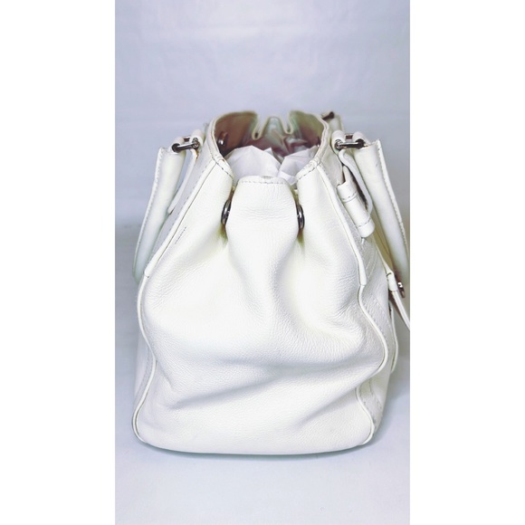 Dior White Leather Doctor Bag - Picture 13 of 14